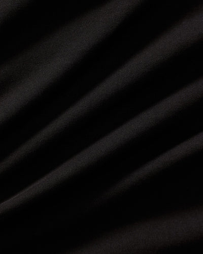 Cotton Contour Long Sleeve T-Shirt | Black