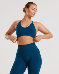 Define Seamless Racer Back Bra | Teal