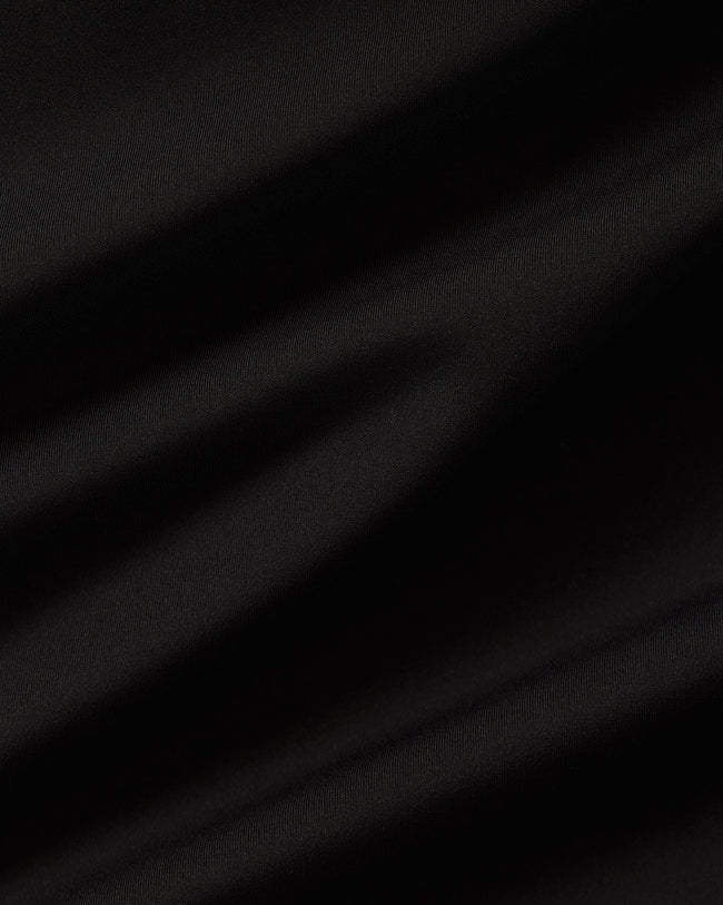 Essential Twist Front Halter Bra | Black