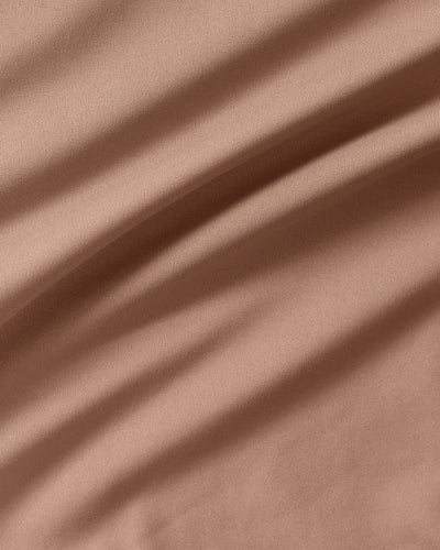 Essential Built-In Bra Crop Tank Top | Mauve Taupe