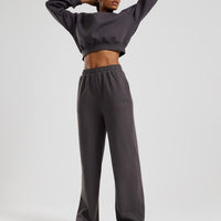 Comfort Light Straight Leg Joggers | Graphite