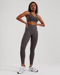 Power Seamless Scrunch Leggings | Graphite