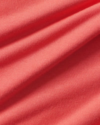 Smooth Contour Midi Square Neck Tank | Sunlit Coral