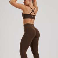 Define 2.0 Seamless Scrunch Bralette | Cocoa