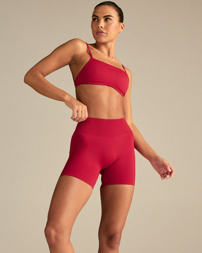 Emphasize 5" Shorts | Candy Apple