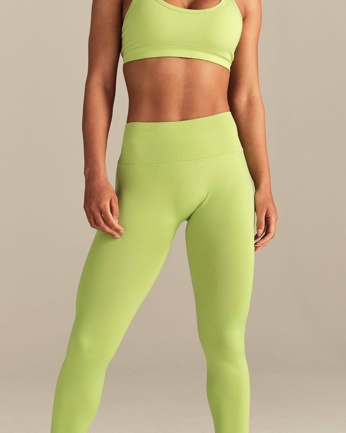 Define 2.0 Low Back Leggings | Lime Punch