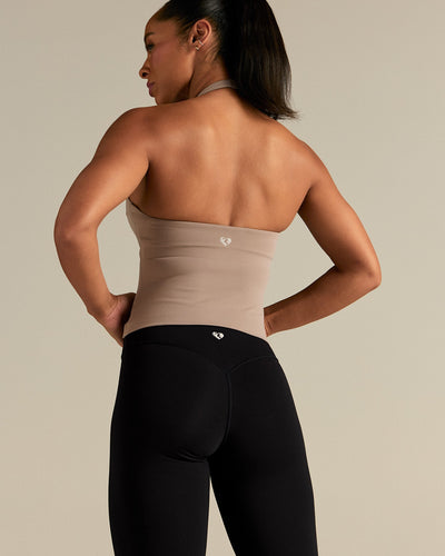 Essential Halter Tank | Buff