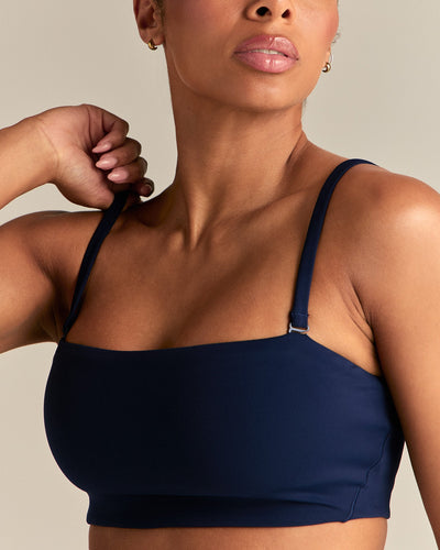 Essential Bandeau Convertible Bra | Sapphire Blue