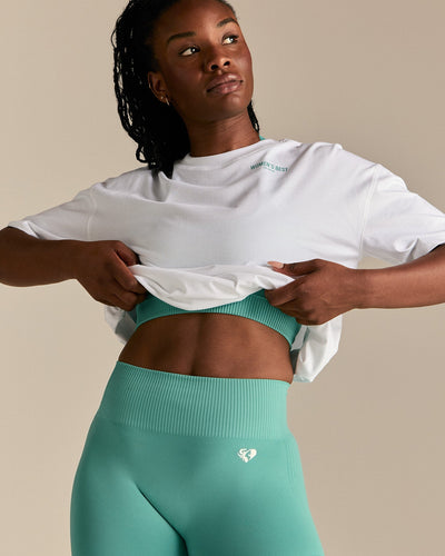 Comfort LFT HVY SHT Oversized T-Shirt | White