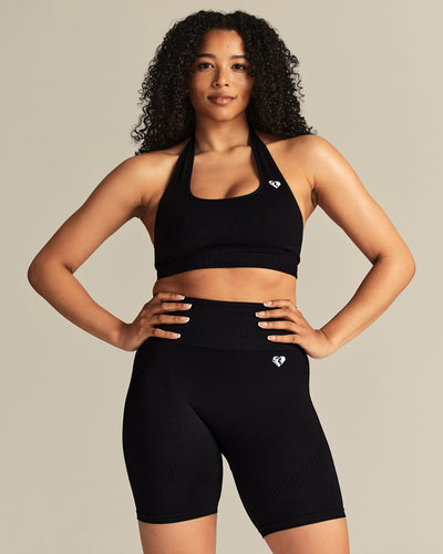 Power Seamless Cycling Shorts | Black