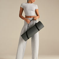 Cotton Contour Short Sleeve T-Shirt | Grey Marl