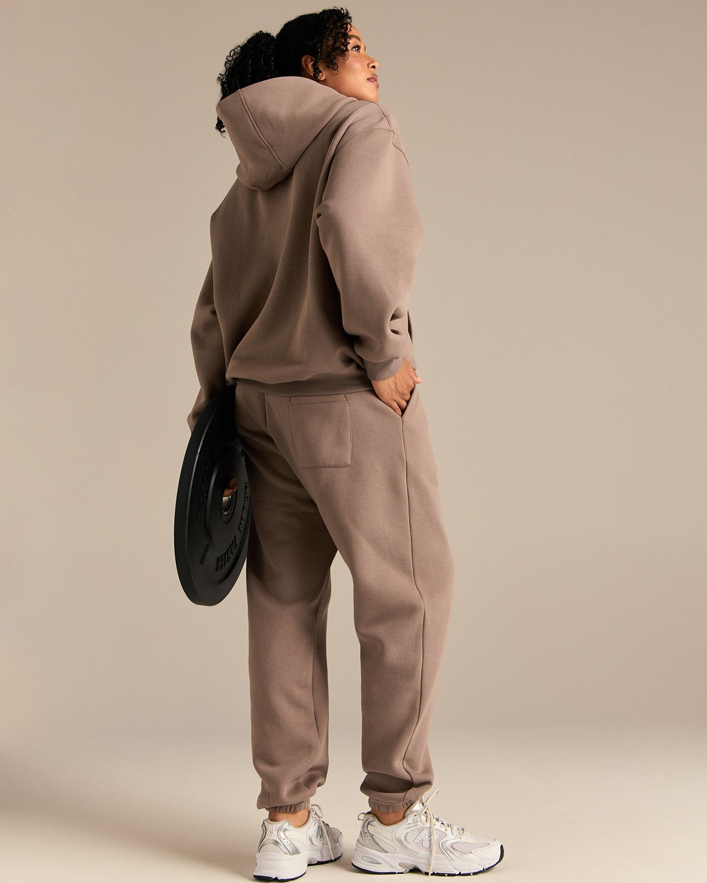 Comfort Sports Club Joggers | Taupe Grey