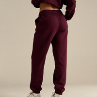 Comfort Joggers | Merlot