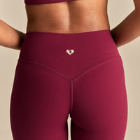 FormFlex High Waist Flared Pants | Deep Berry (2/6)