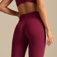 Define 2.0 High Waist Scrunch Leggings | Deep Berry (3/6)