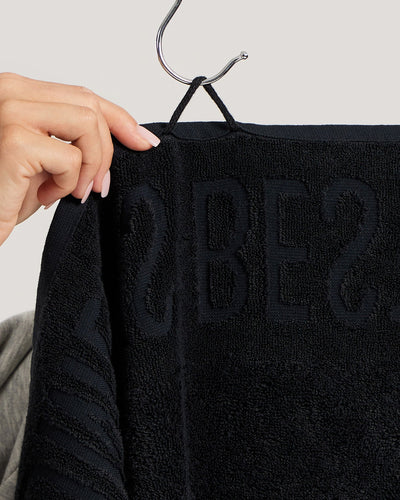 Large Sweat Towel | Black