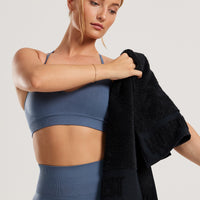 Small Sweat Towel | Black