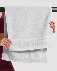 Small Sweat Towel | Silver Grey