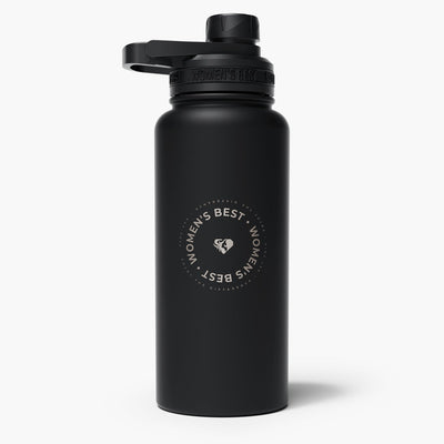 Stainless Steel Sports Bottle | Black