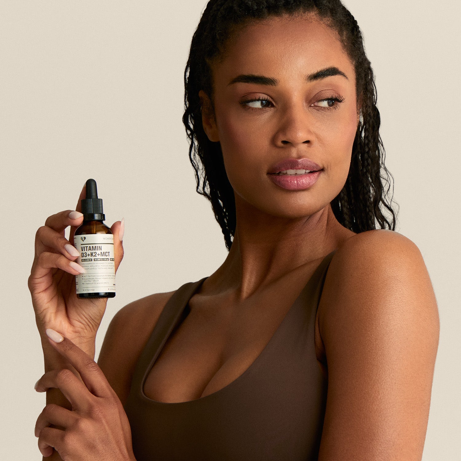 Vitamin D3 + K2 + MCT Liquid Drops (5,000IU)