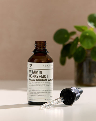 Vitamin D3 + K2 + MCT Liquid Drops (5,000IU)