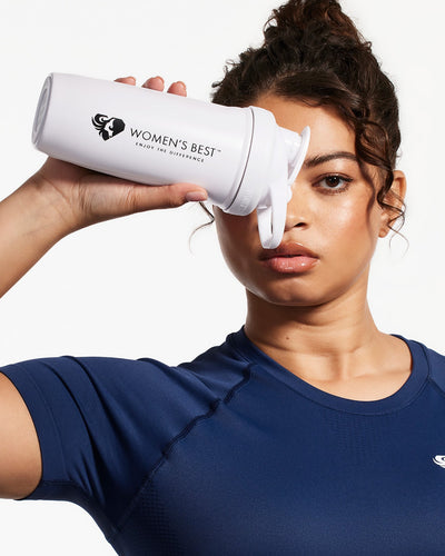 Large Metal Shaker | Simply White