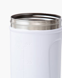 Large Metal Shaker | Simply White