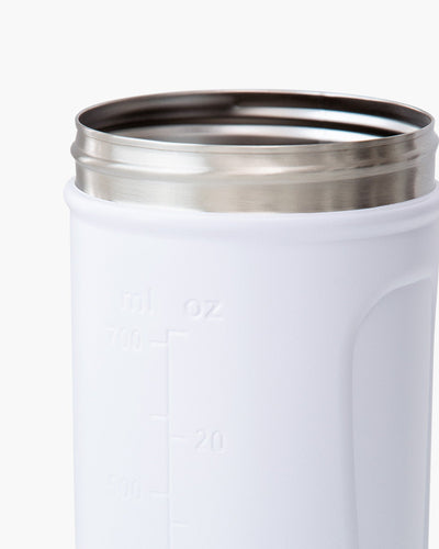 Large Metal Shaker | Simply White