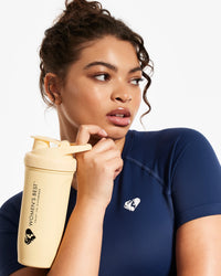 Large Metal Shaker | Vibrant Yellow