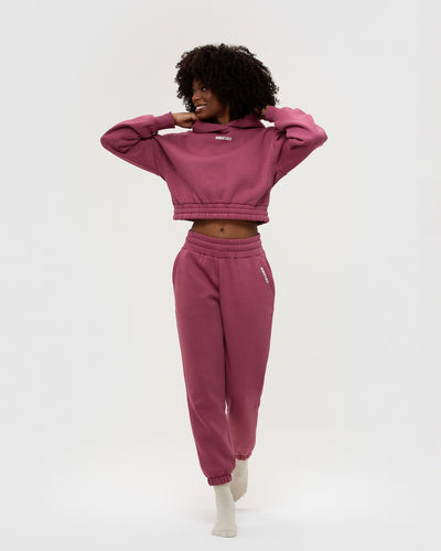 Comfort Cropped Hoodie Canyon Rose Women s Best