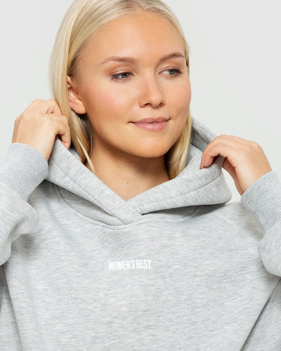 Silver hoodie women's hotsell