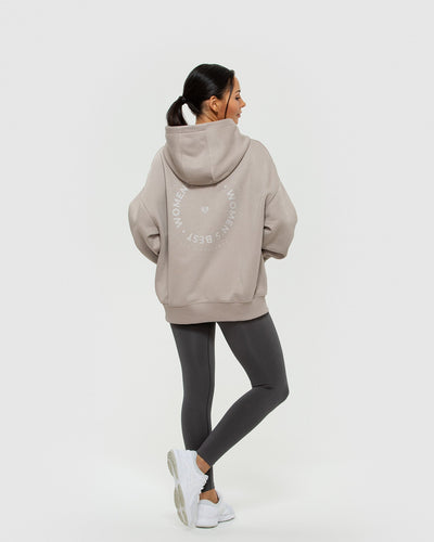 Comfort Oversized Hoodie Buff