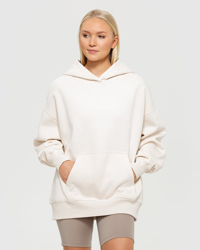 Comfort Oversized Hoodie Off White
