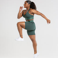 Hold Cycling Shorts | Jungle Green