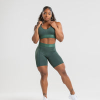 Hold Cycling Shorts | Jungle Green