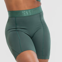 Hold Cycling Shorts | Jungle Green