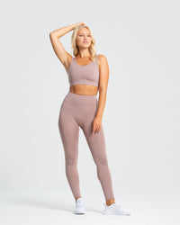 Essential Sports Bra | Taupe