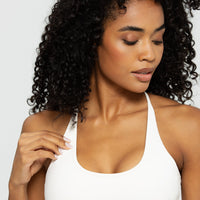 Essential Built-in Bra Tank | Off White