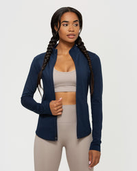 Essential Full Zip Jacket | Sapphire Blue