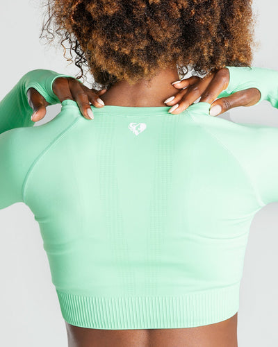 Mint crop top online