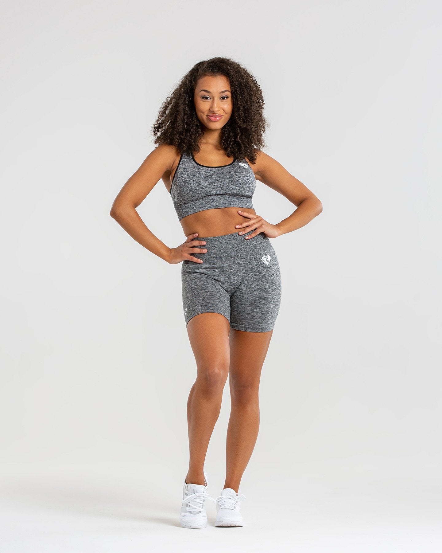 Move Seamless Shorts | Grey Marl