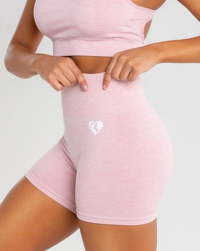 Move Seamless Shorts Light Pink Marl