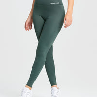 Hold High Waisted Leggings | Jungle Green