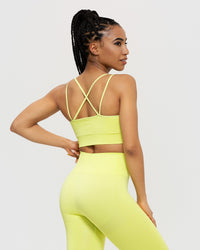 Power Seamless Sports Bra | Apple Mint