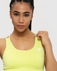 Power Seamless Sports Bra | Apple Mint