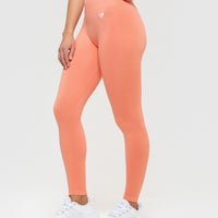Power Seamless Leggings | Peach Sand