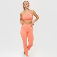 Power Seamless Leggings | Peach Sand