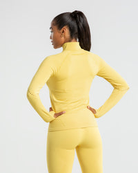 Renew Seamless Long Sleeve Top | Dried Yellow