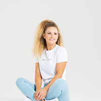 True Long Length T-Shirt | White