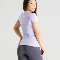 Power Seamless T-Shirt | Lilac